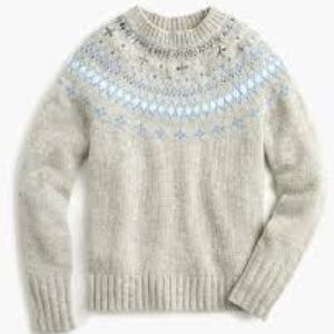 J. Crew Fair Isle Sweater - NWT